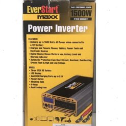 Inversor Corriente Everstart Maxx 1500w Automovil Usb 120v_5