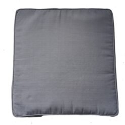 Almohada Cojin Cuadrado Decorativo Para Silla Gris Comodo_1