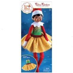Vestido Clasico De Navidad Para Niña The Elf On The Shelf_2
