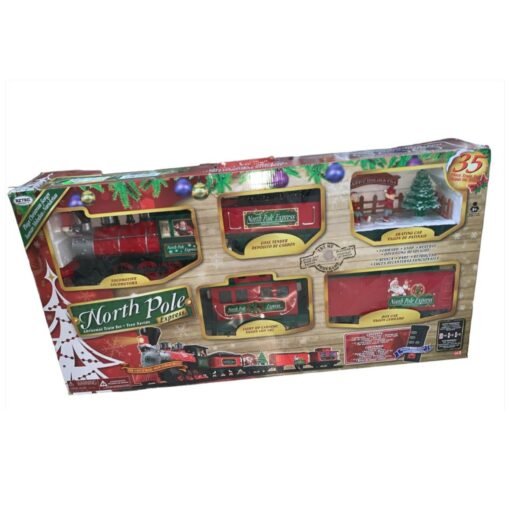 Tren Navidad Polo Norte Decoracion Navideña Control Remoto_4