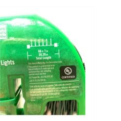 Serie Navideña 400 Luz Led Calida Blanca Lights Luces Home_2