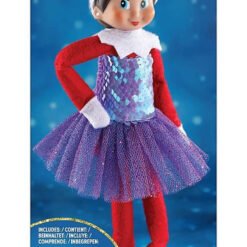 Traje Bailarina Morado Brillante Niña The Elf On The Shelf_1