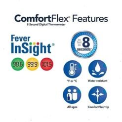 Termometro digital Vicks ComfortFlex función detectar fiebre_4