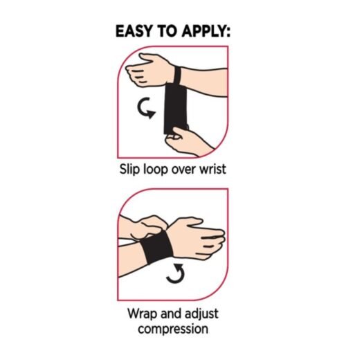 Muñequera Elastica Soporte Proteccion Wrist Equate Unitalla_2