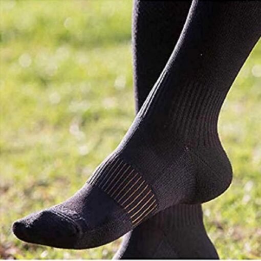 Calcetines Compresion Negros un par Copper Fit Energy SyM_3