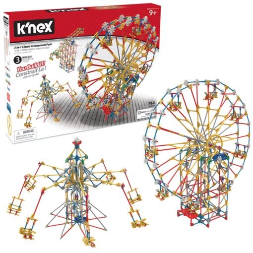 Set Construcion Parque Atraccion 3 en 1 Juego Mecanico Knex_3