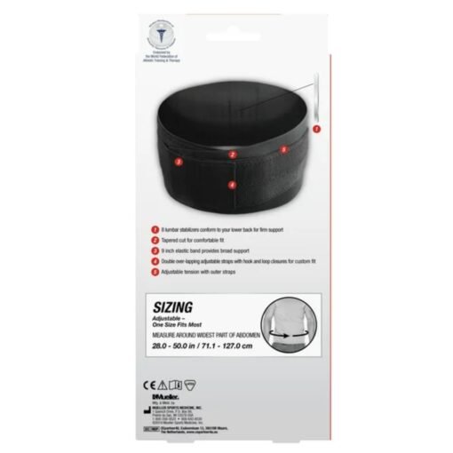 Faja Ajustable Soporte Dolor Lumbar Espalda Deporte Mueller_3