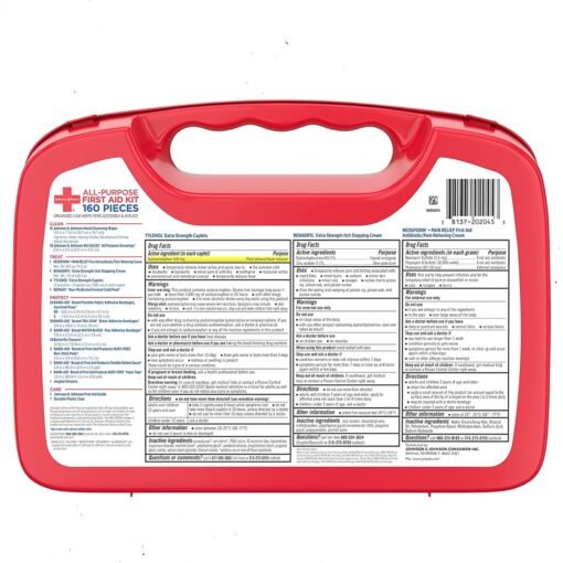 Kit De Primeros Auxilios De Emergencia Portatil 160 Piezas_4