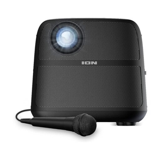 Proyector Audio ION Deluxe HD720p Karaoke Portatil Bluetooth_0