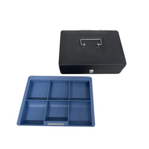 Caja Fuerte Dinero Seguridad Cash Box Metálica Mediana Gris_5