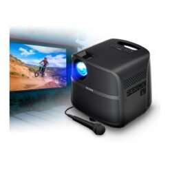 Proyector Audio ION Deluxe HD720p Karaoke Portatil Bluetooth_5
