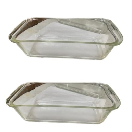 Juego Refractarios Cocina Vidrio Set 2 Pzas Horno PYROREY_0