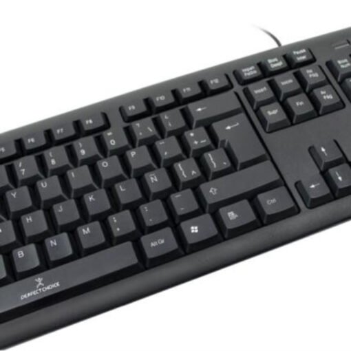 Teclado Alambrico USB Antiderrames Perfect Choice PC 201038_1