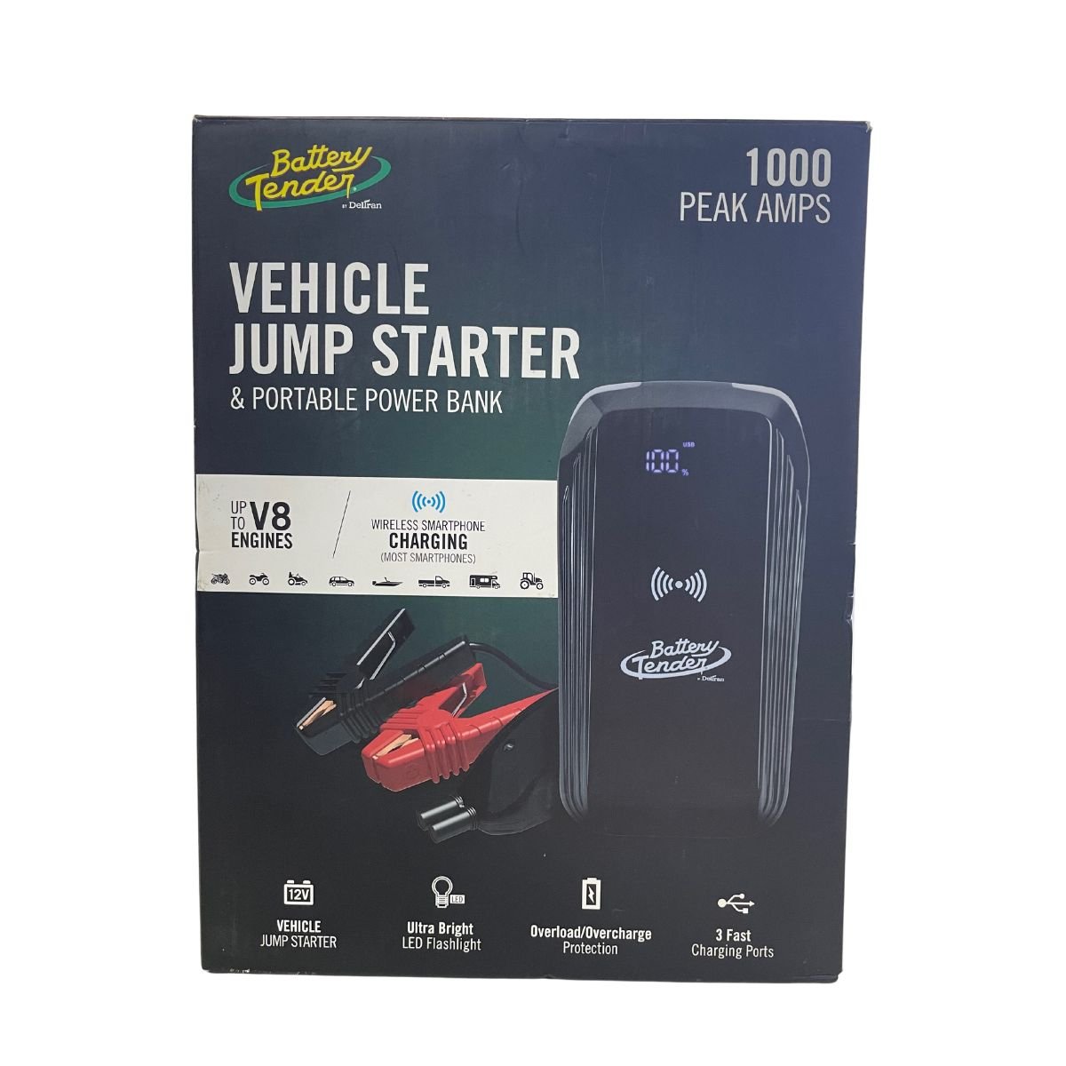 Arrancador Vehiculo Battery Tender Jump Start Repuesto Pieza_0 Arrancador Vehiculo Battery Tender Jump Start Repuesto Pieza_0