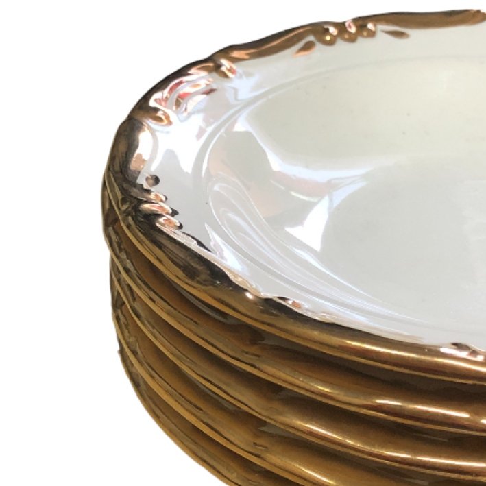 Juego Platos Ceramica Hondos Vintage Soperos LOFISA 6Piezas_3 Juego Platos Ceramica Hondos Vintage Soperos LOFISA 6Piezas_3