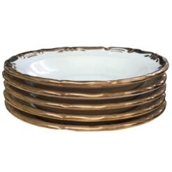 Juego Platos Ceramica Hondos Vintage Soperos LOFISA 6Piezas_4