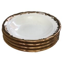 Juego Platos Ceramica Hondos Vintage Soperos LOFISA 6Piezas_2