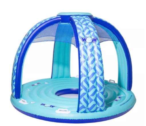 Flotador Isla Flotante Inflable Dosal Piscina Wow 6 Personas_0