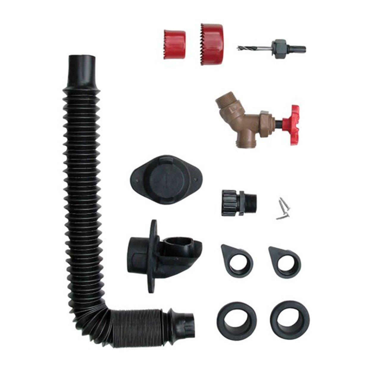 Kit Para Barril De Lluvia De Plástico Almacenamiento De Agua_0 4180585