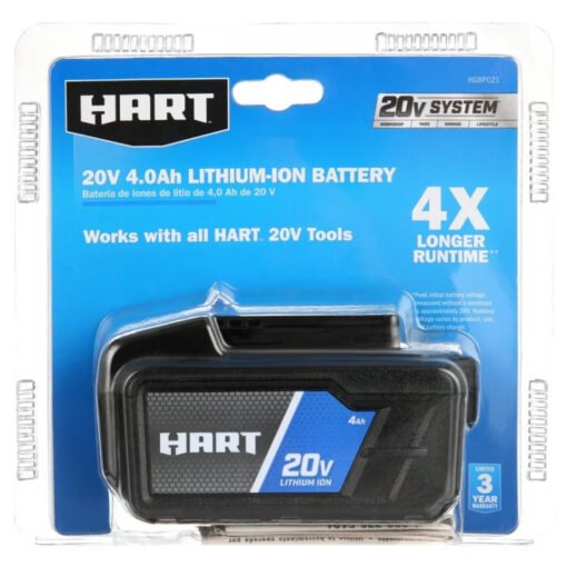 Kit Trinquete Carraca 3/8 Lampara Led Hart Bateria 20v 4.0ah_5