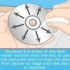 Limpiador Disco Compacto Kit Eliminador Rayones CD DVD Maxel_2
