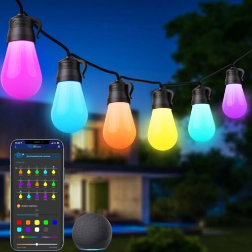 Luces Led Focos Exterior Decorativas 15 pza Bombilla Govee_3