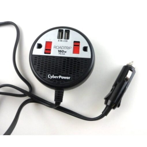 Inversor Energia Para Carro CyberPower 160w Cuatro Puertos_2