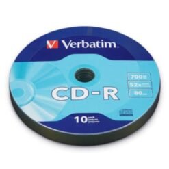 Disco Compacto Verbatim CD-R Virgen 700mb 52x 80min 10 Pz_0