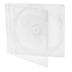 Estuche para CD/DVD Caja Transparente 10 Piezas Marca Onn_0