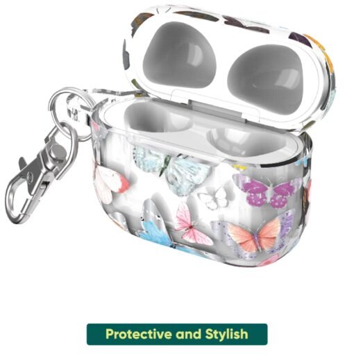 Funda Protector Case Airpods Apple 3 Gen Transparente Diseño_3