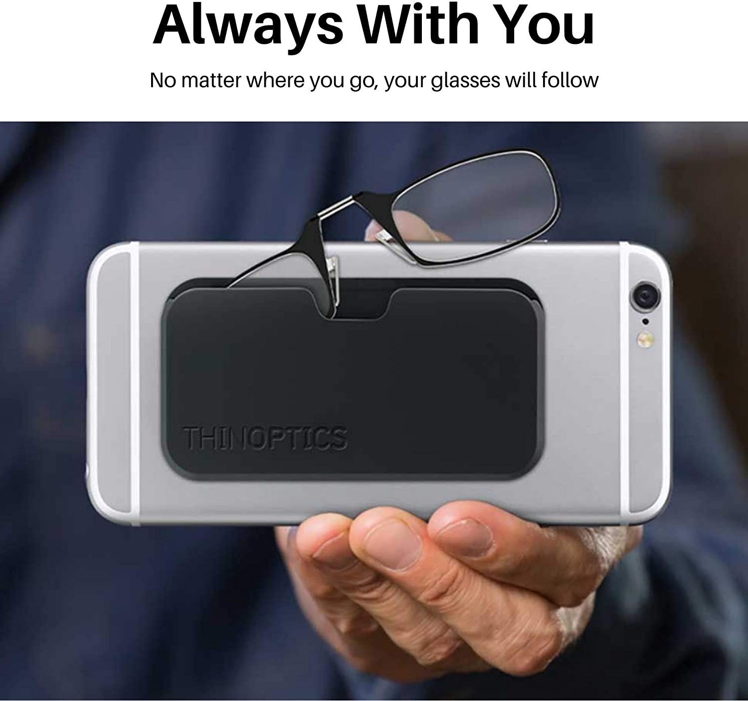 Mini Estuche Portatil De Lentes Universal Black Exhibicion_0 4747392