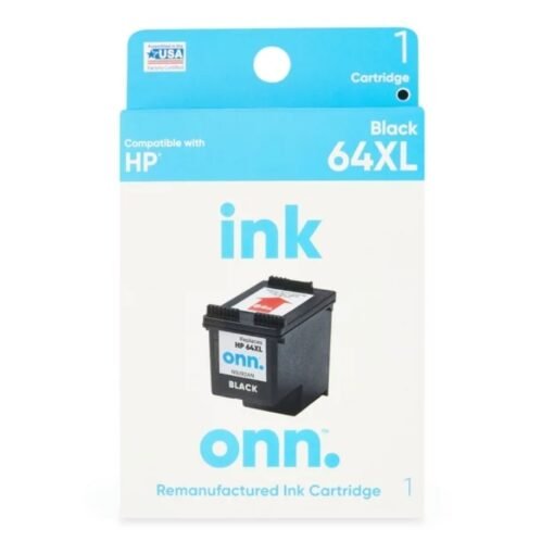 Cartucho Tinta Ink Onn 64XL Color Negro Diferetes Modelos HP_2