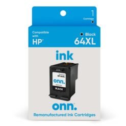 Cartucho Tinta Ink Onn 64XL Color Negro Diferetes Modelos HP_0