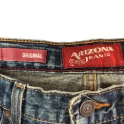 Pantalon Arizona Jeans Mezclilla Azul Algodon 16 Regular_3