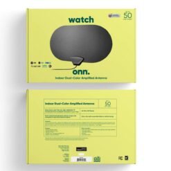 Antena Interior Dual Amplificadior Color Tv Watch Onn 50 Mi_2