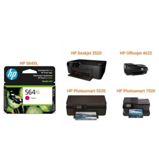 Cartucho De Tinta Hp Ink Original 564 XL Cyan Yellow Magenta_5