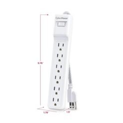 Multicontacto Supresor Picos Cyberpower Protector Voltaje_2