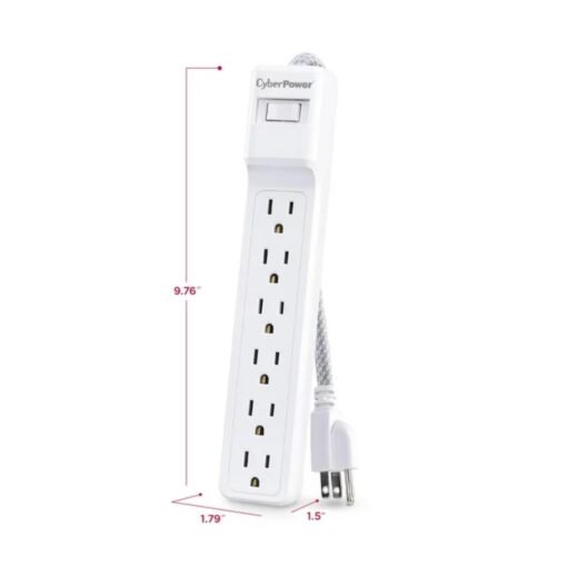 Multicontacto Supresor Picos Cyberpower Protector Voltaje_2