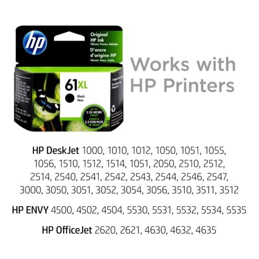 Cartucho Tinta Hp Ink Original CH563WN Black Noir Negro 61XL_2