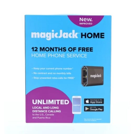 Adaptador Telefono Portatil Digital VoIP MagicJack Home 2019_0