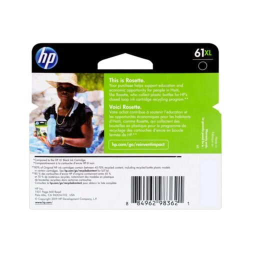 Cartucho Tinta Hp Ink Original CH563WN Black Noir Negro 61XL_1