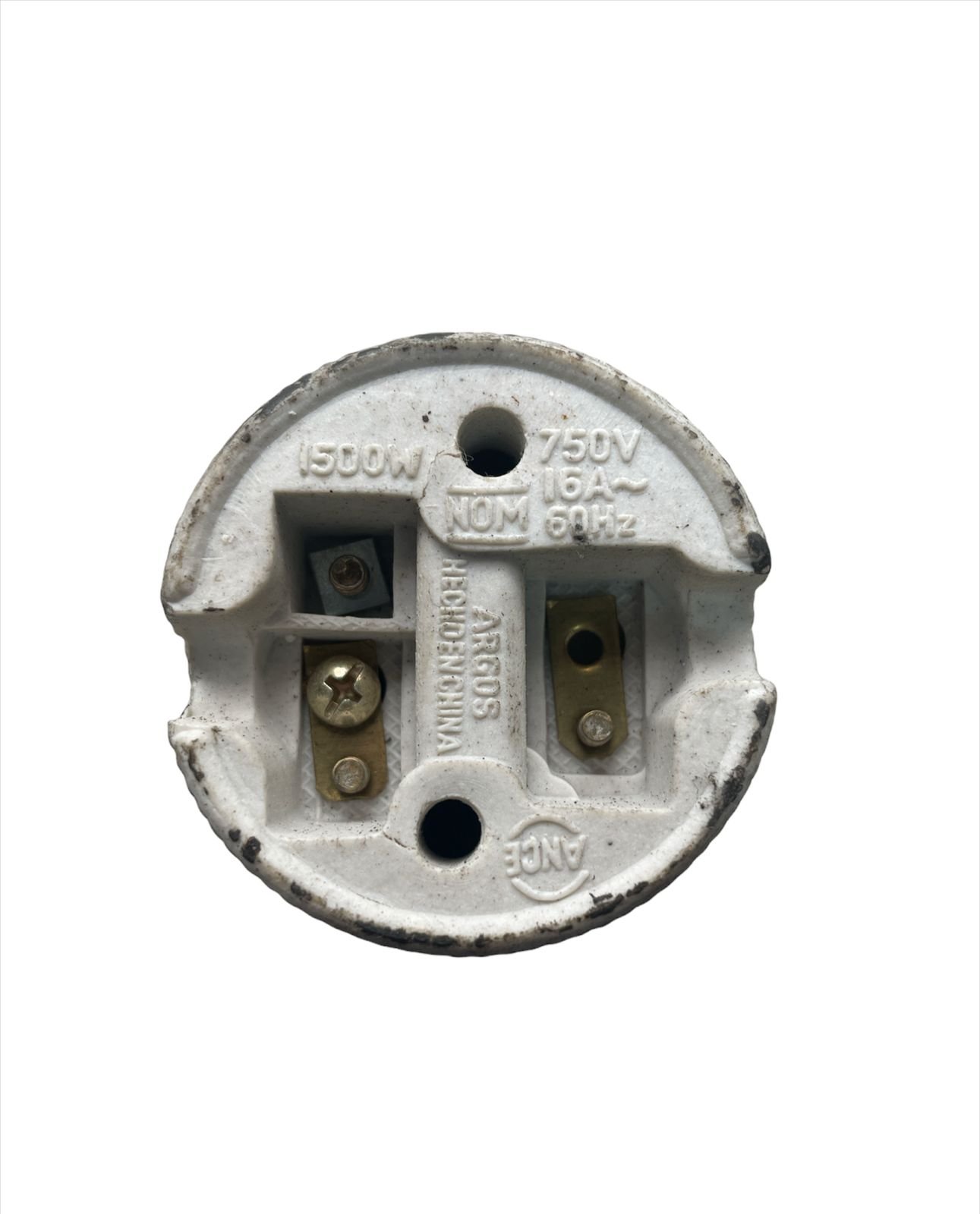 Portalampara Porcelana Soket Aluminio 464c 750v 1500w_2 7099892