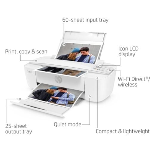 Impresora Inalambrica Color WiFi Todo En Uno HP Deskjet 3772_1