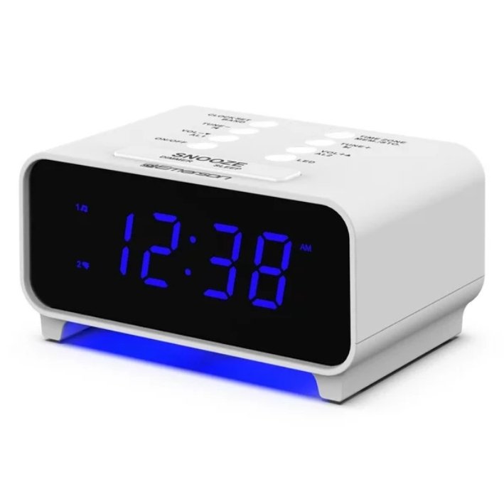 Radio Reloj Despertador Dual Digital Pantalla LED Emerson_0 Radio Reloj Despertador Dual Digital Pantalla LED Emerson_0