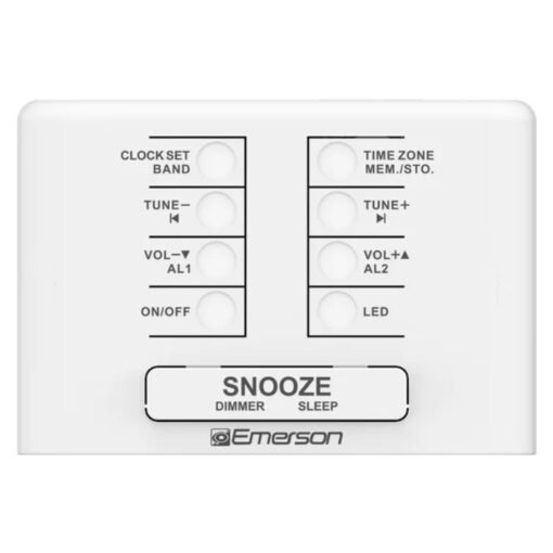 Radio Reloj Despertador Dual Digital Pantalla LED Emerson_2