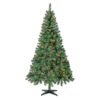 Arbol Navidad Pino Verde Artificial Luces Multicolores 2mts_0