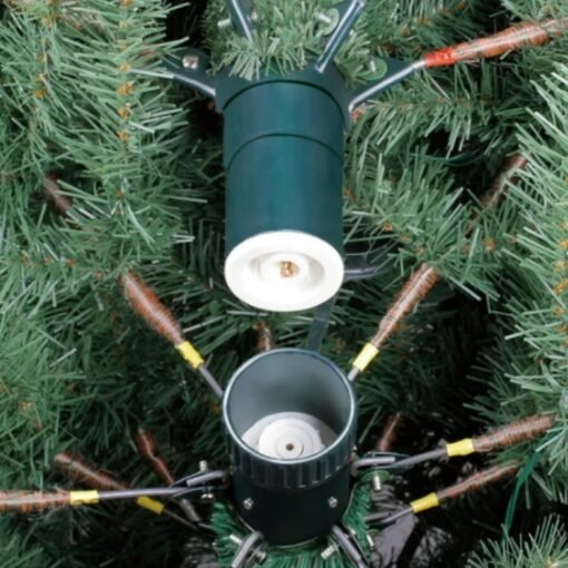 Arbol Navidad Pino Artificial Luces Colores Integradas 2.1M_4