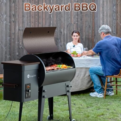 Asador Parrilla Portatil Ahumador Multifuncional KingChii_3