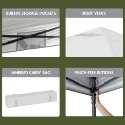 Carpa Toldo 12x12 Bolsa Transporte Ozark Trail Instantaneo_3