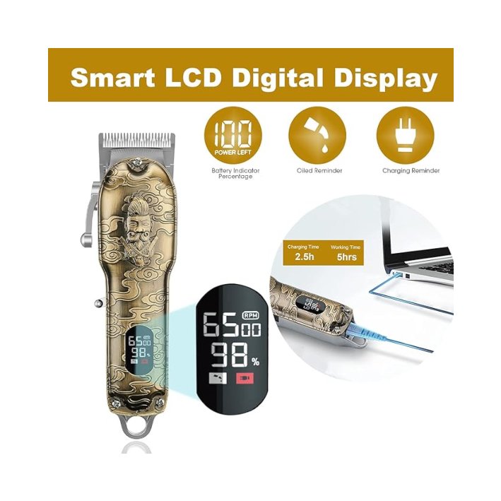 Afeitadora Rasuradora Maquina Cortadora Cabello Recargable_2 Afeitadora Rasuradora Maquina Cortadora Cabello Recargable_2